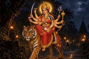 বাঘের পিঠে চেপে এই গ্রামেই ঘুরে বেড়াতেন দুর্গা! ‘অলৌকিক’ সেই কাহিনি জানেন?