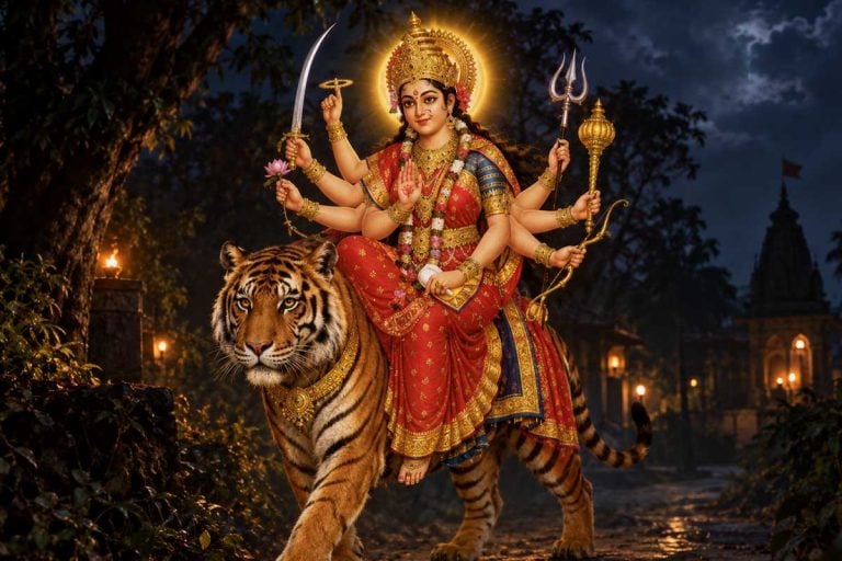 বাঘের পিঠে চেপে এই গ্রামেই ঘুরে বেড়াতেন দুর্গা! ‘অলৌকিক’ সেই কাহিনি জানেন?