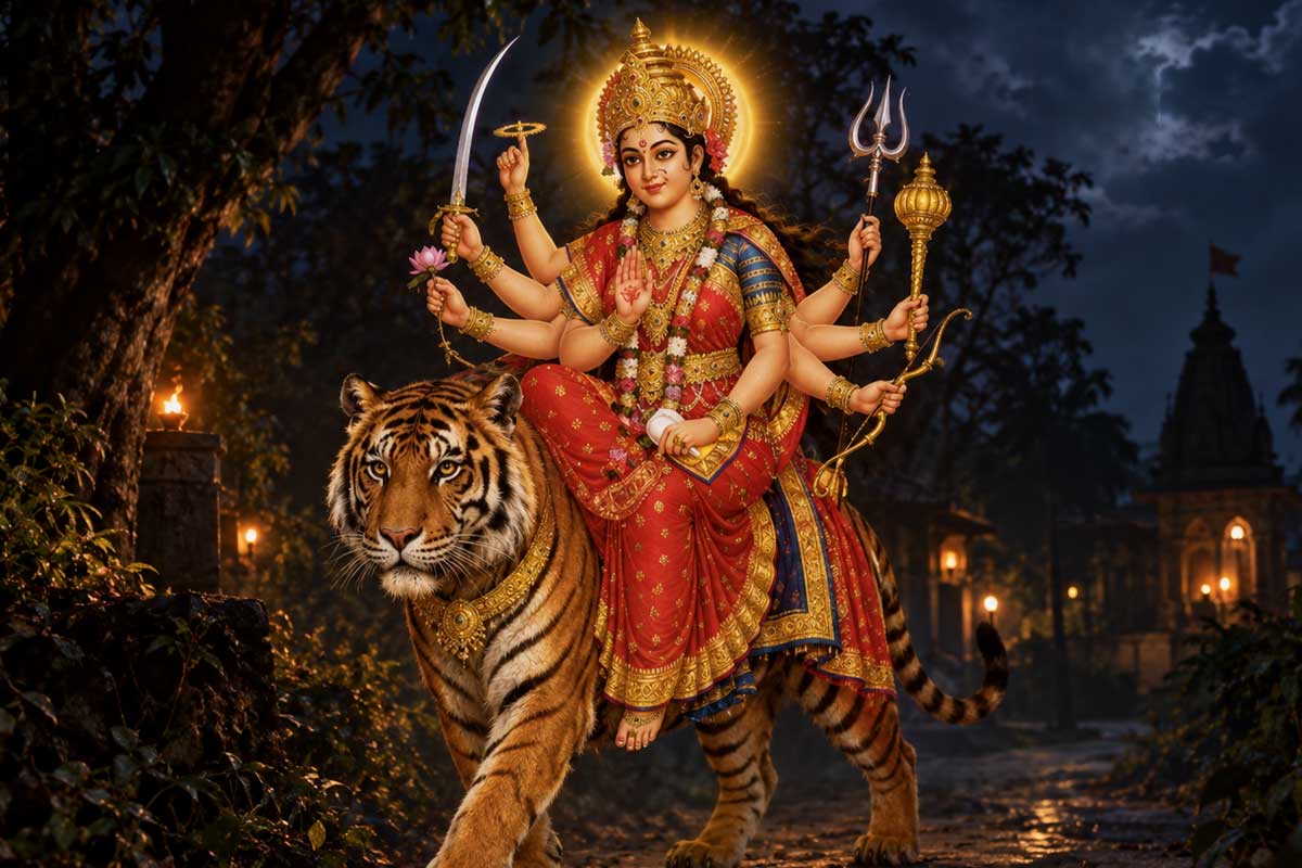 বাঘের পিঠে চেপে এই গ্রামেই ঘুরে বেড়াতেন দুর্গা! ‘অলৌকিক’ সেই কাহিনি জানেন?