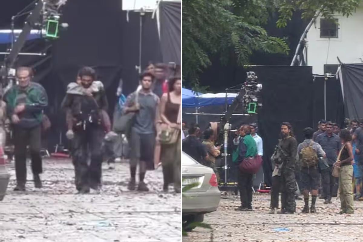 Ranveer Singh returns to work after paternity leave on Pralay sets