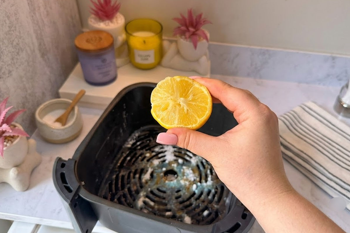 Three easy ways to clean and freshen your air fryer at home