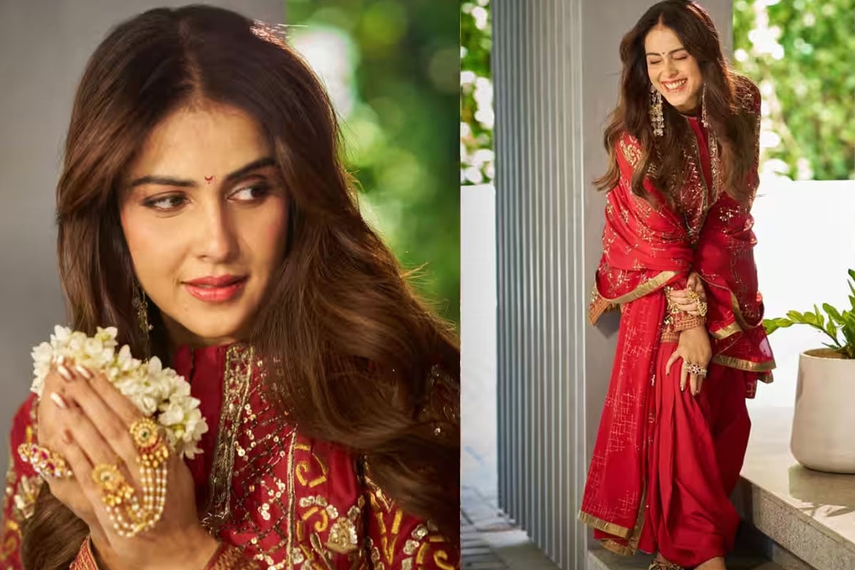 জারদৌসি-মারোড়ির ছোঁয়া জেনেলিয়ার নতুন পোশাকে, ষষ্ঠীতে এমন লুকে সেজে উঠতে চান?