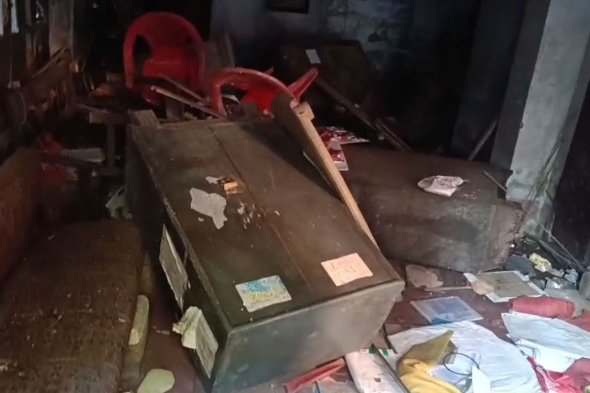 Many CPM party office vandalized in Bali, Howrah