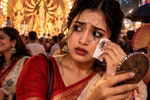 পুজোয় দিনভর ঘুরতে বেরিয়ে মেকআপ নষ্টের ভয়? ব্যাগে এই জিনিসগুলি থাকলেই কেল্লাফতে