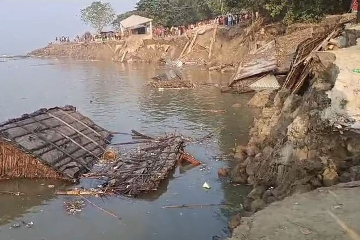 Malda devastated by erosion and floods caused by the Ganges