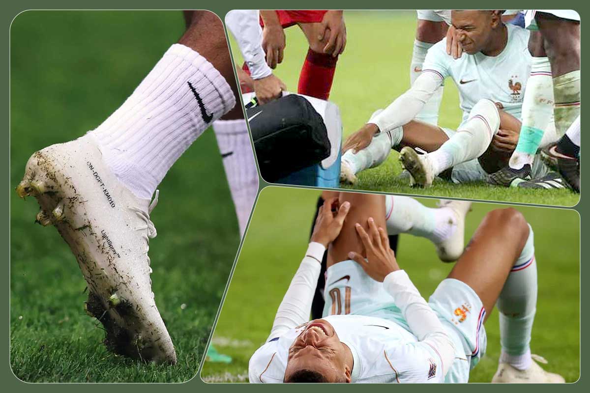 Did Kylian Mbappe get injured because of the high-tech 'Lightspray' shoes?