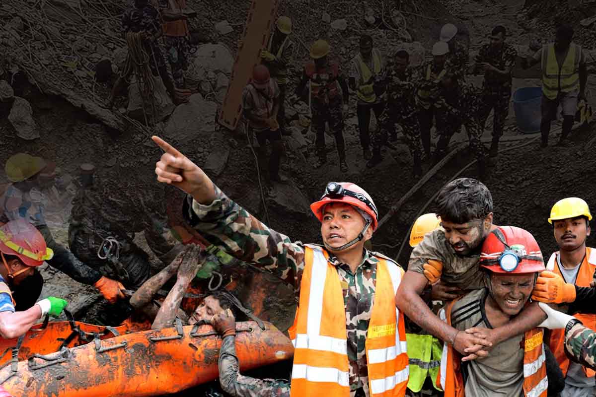 Ten days after devastating flash floods hit Nepal, a miraculous rescue has brought hope amid the tragedy.