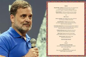 ‘কিছু পায়নি, তাই খাবারে খুঁত ধরছে’, ব্রিকসে নিরামিষের নিন্দা করা রাহুলকে ‘নারাজ ফুফা’ তোপ বিজেপির