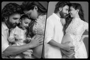 মেয়ে দুয়ার জন্মদিনে বড় চমক রণবীর-দীপিকার! মাতৃত্বকালীন ফটোশুটে রোম্যান্টিক মুডে দম্পতি