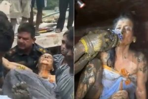 ধ্বংসস্তূপে আটকে ১১ দিন! মৃত্যুর মুখ থেকে বেঁচে ফিরলেন বৃদ্ধা-সহ ২, ভাইরাল উদ্ধারের ভিডিও
