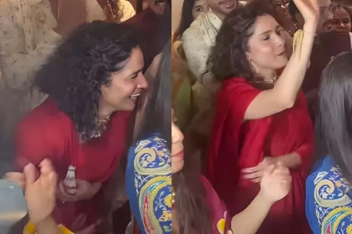 গণেশ আরতির সময় মদ্যপ অবস্থায় উদ্দাম নাচ! অঙ্কিতার কীর্তিতে নিন্দার ঝড়, ভাইরাল ভিডিও