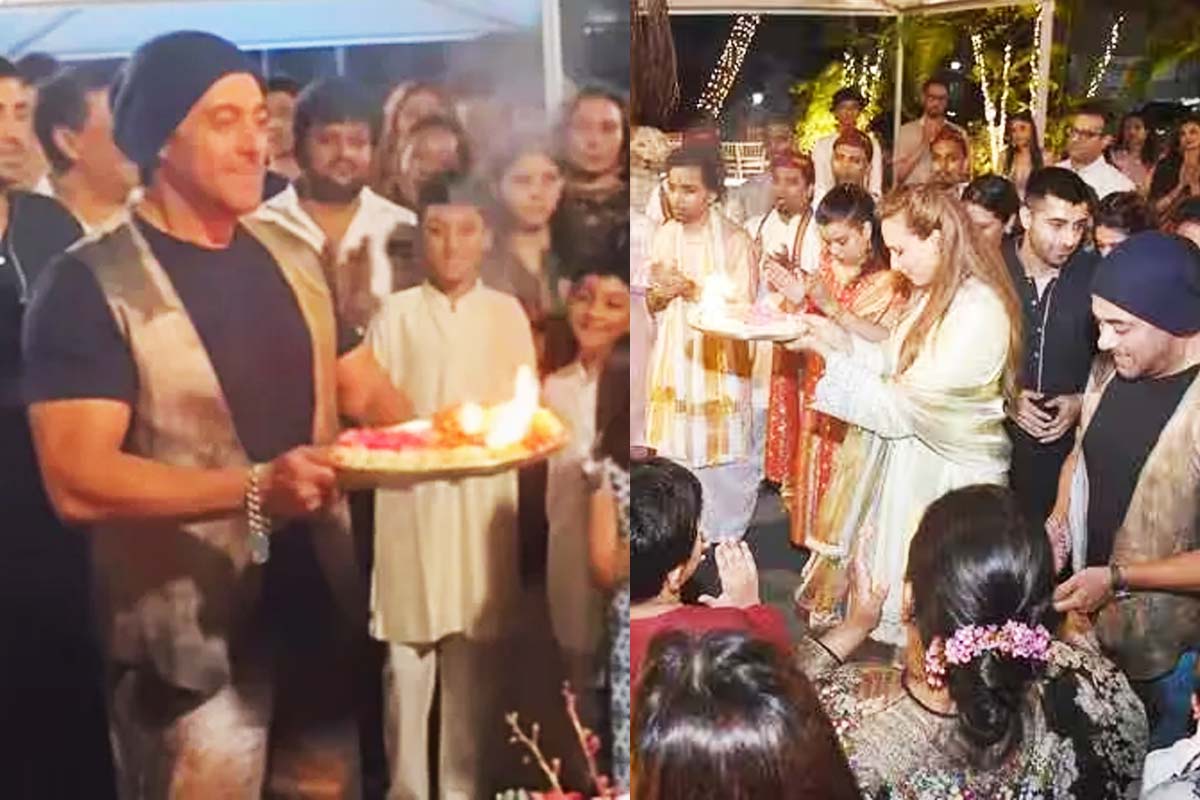 ‘বান্ধবী’ ইউলিয়াকে পাশে নিয়ে গণপতি বিসর্জনে উলটো আরতি সলমনের, শুধরে দিলেন কে?