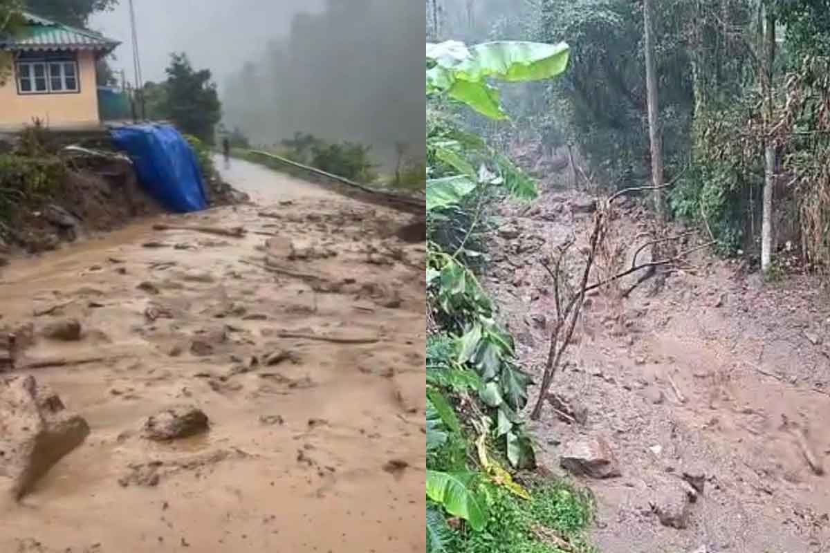 পশ্চিম সিকিমে ফের ভূমিধস, অবরুদ্ধ রিম্বি-খেচুপরি সড়ক, আতঙ্কে স্থানীয়রা