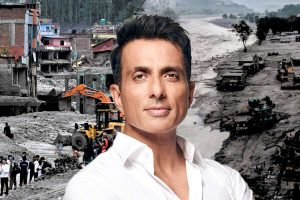 ক্ষত না শুকনো পর্যন্ত নেপালে ত্রাণ বিলোবেন সোনু সুদ, কাঠমাণ্ডু পৌঁছে কী বার্তা ‘মসিহা’র?