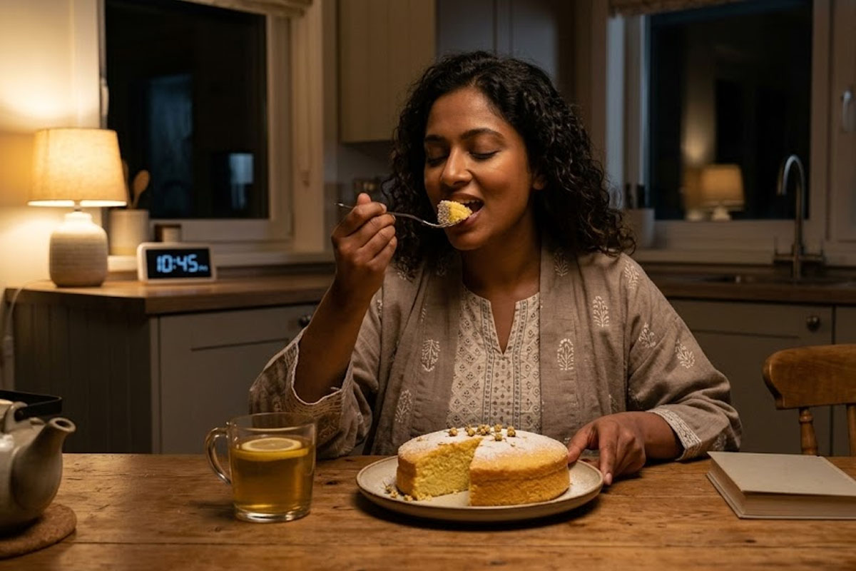 Try this easy chamomile cake recipe