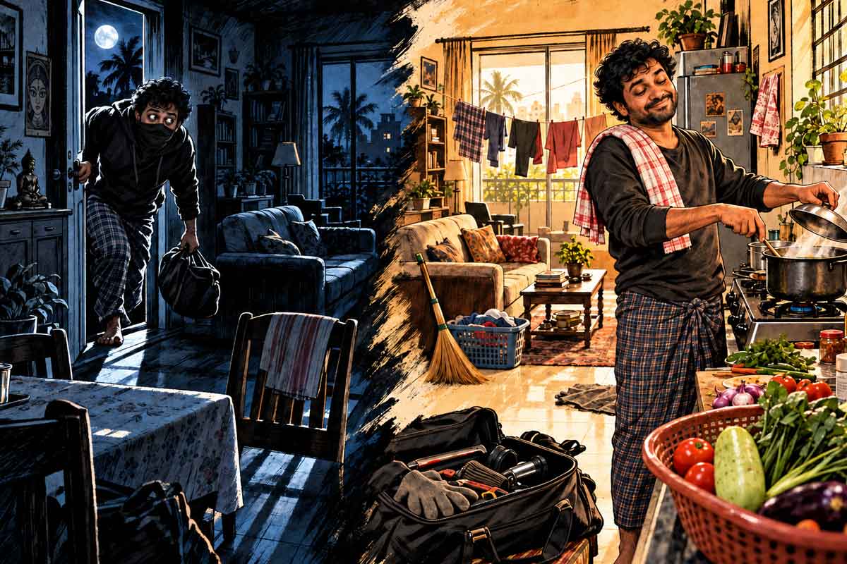 এ কেমন ‘চোর’, চুরি করতে গিয়ে ৭ দিন ফাঁকা বাড়িতেই ‘সংসার’ যুবকের! থ পুলিশও