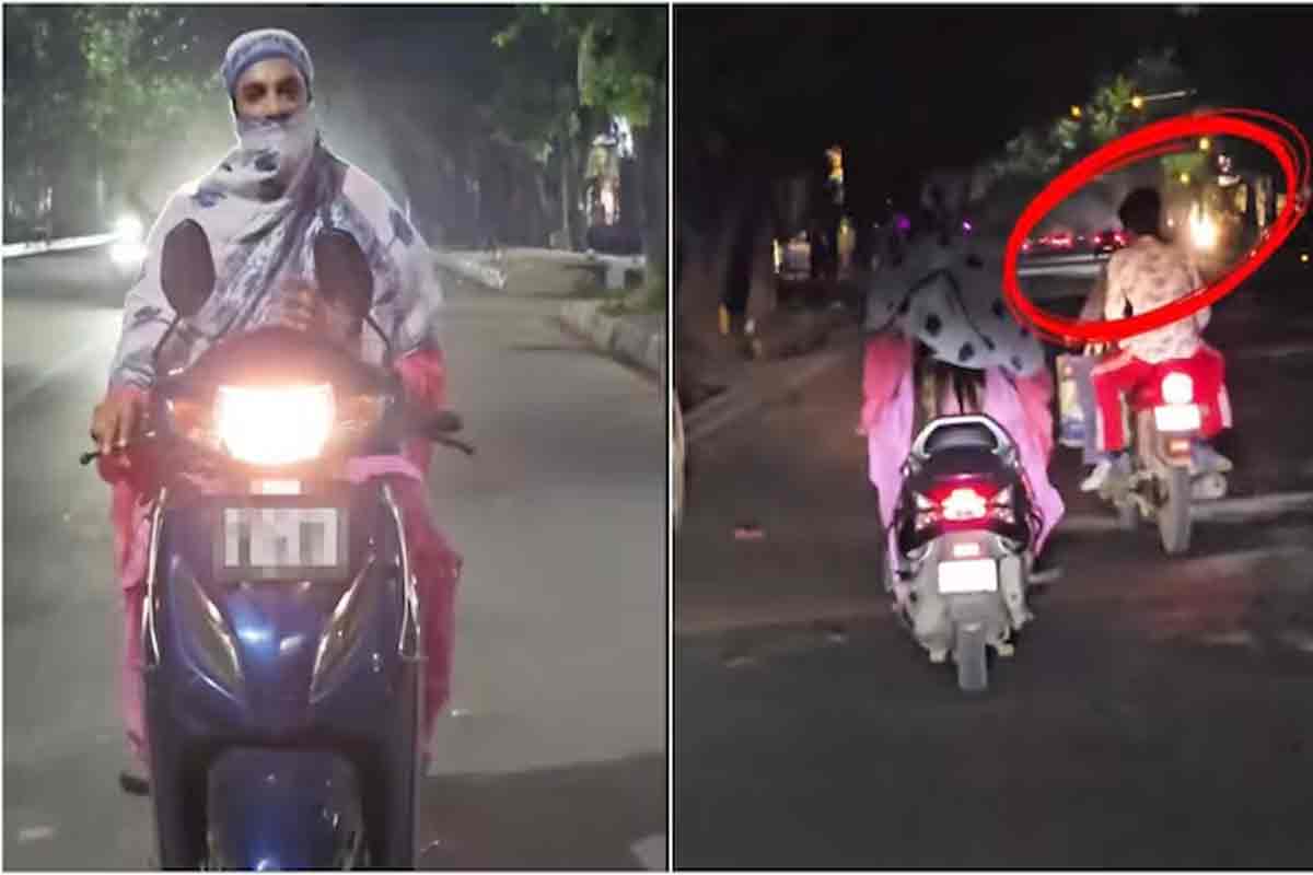 মধ্যরাতে মহিলা সেজে রাস্তায়, ভয়াবহ অভিজ্ঞতা ক্রিয়েটরের! ভিডিও দেখলে ছি ছি করবেন
