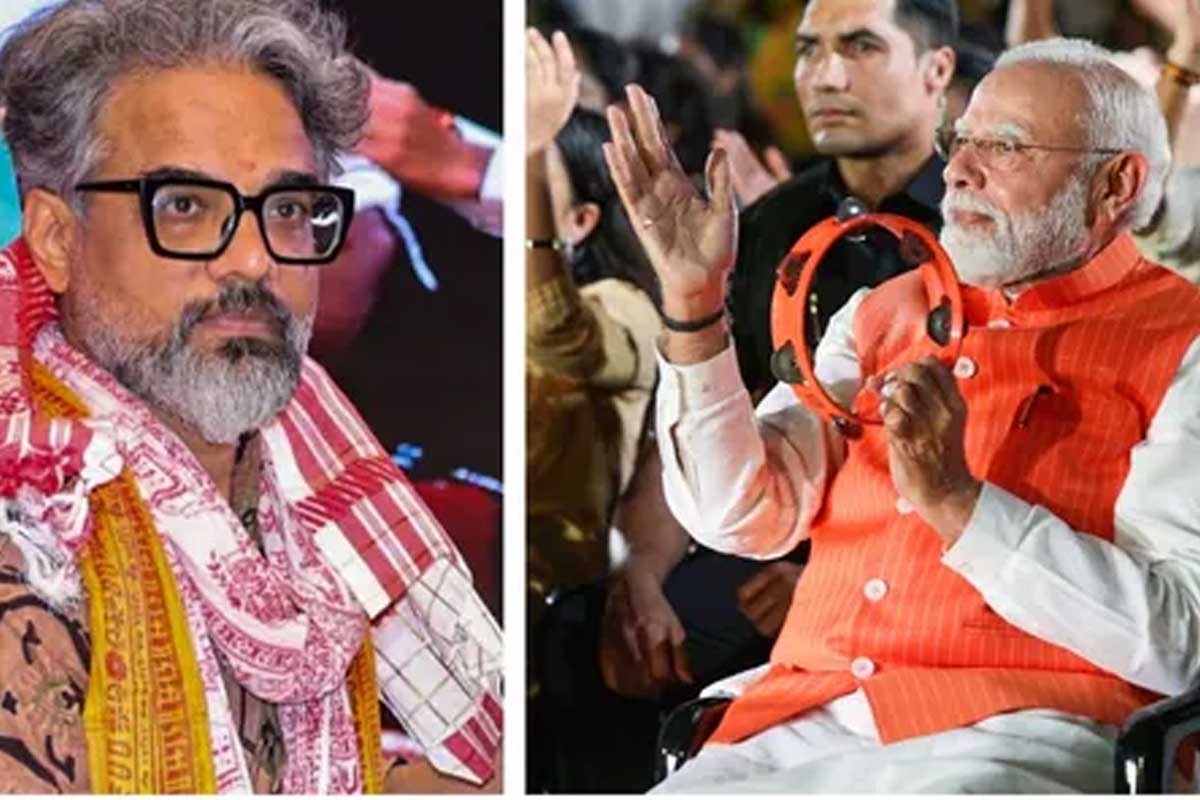 প্রধানমন্ত্রীর জন্য ‘সীতা রাম’ পরিবেশন, ‘হনুমান অংশ’-এর পরিচালকের ভজনে মন্ত্রমুগ্ধ মোদি