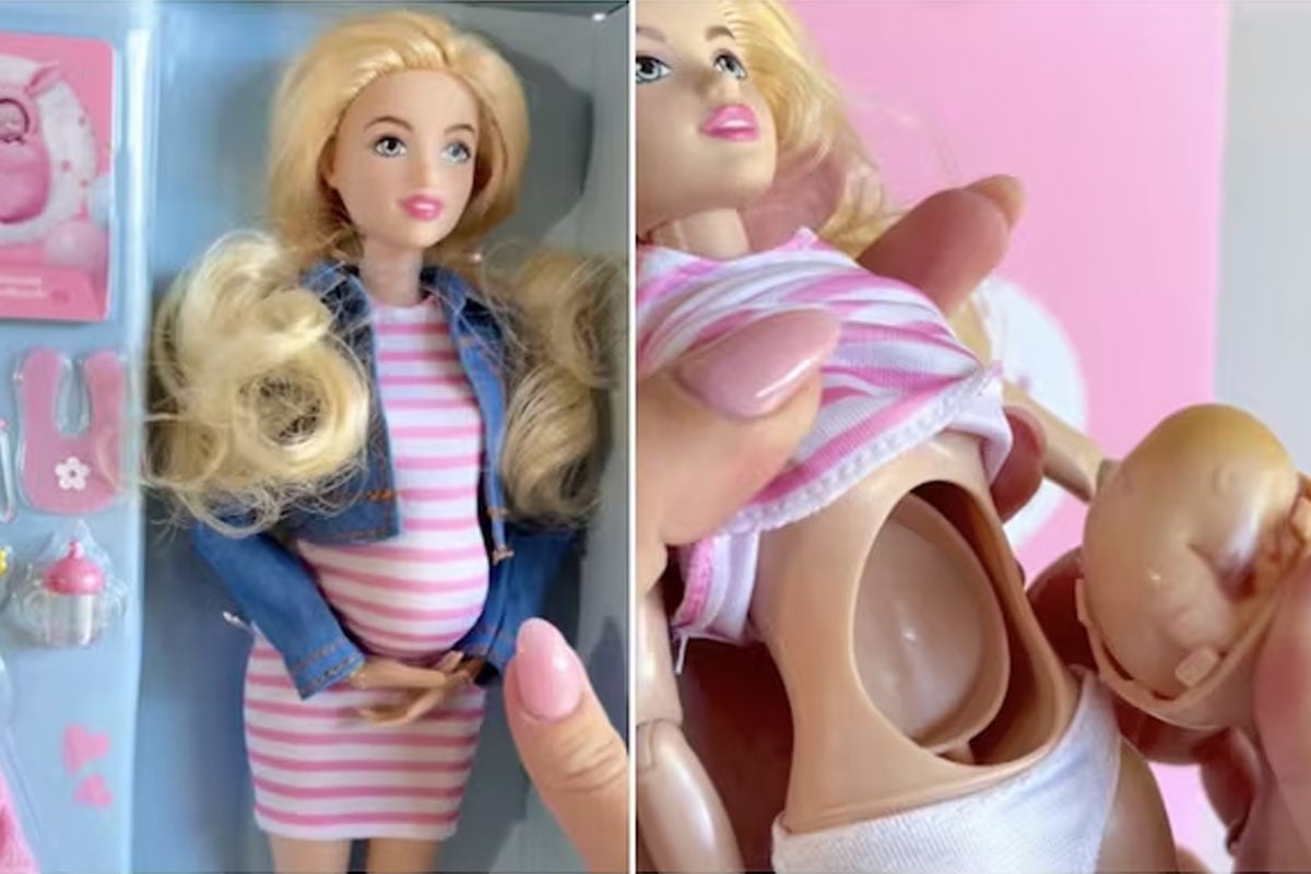 Pregnant Doll With A Baby Inside Leaves Netizens Shocked