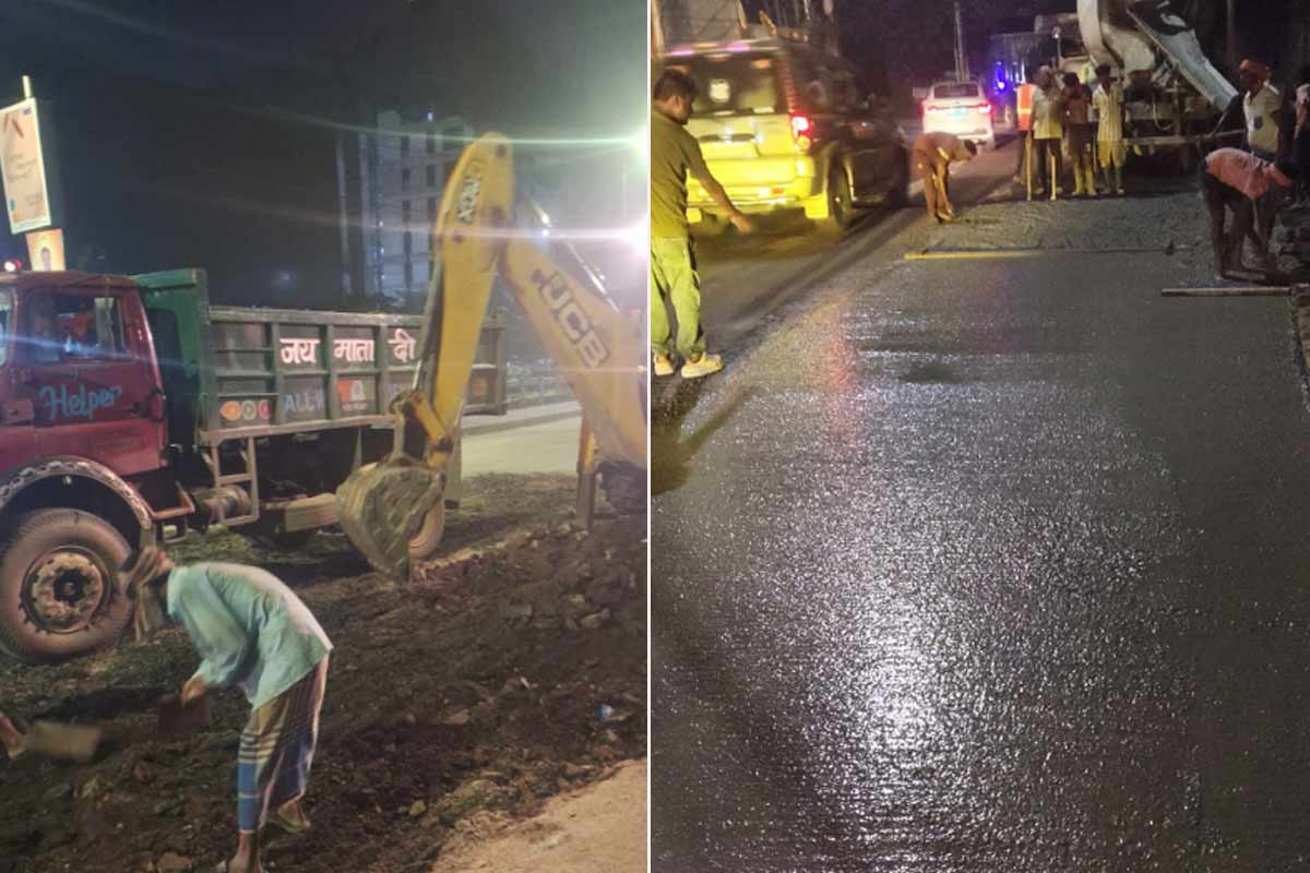 মুখ্যমন্ত্রীর কথামতো মহালয়ার মধ্যেই রাস্তা মেরামত, হাওড়ায় শুরু কাজ