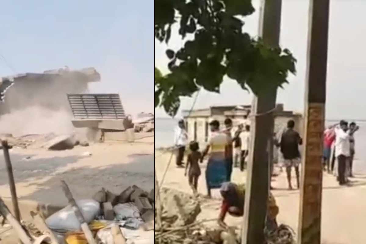 রাক্ষুসে পদ্মা! পাড় ভেঙে নদীগর্ভে নিমেষে বিলীন একের পর বাড়ি, প্রকাশ্যে হাড়হিম ভিডিও