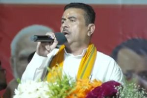 ‘জমানত জব্দ হবে, বড় চোর জেলে যাবে’, নন্দীগ্রামে হাসিরানিকে পাশে নিয়ে তৃণমূলকে বিঁধলেন শুভেন্দু