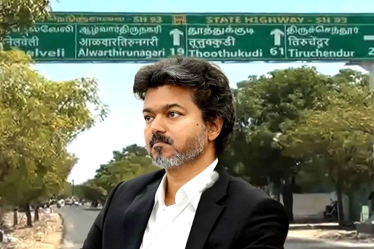 Hindi language in State highway board, officials suspended in Tamil Nadu