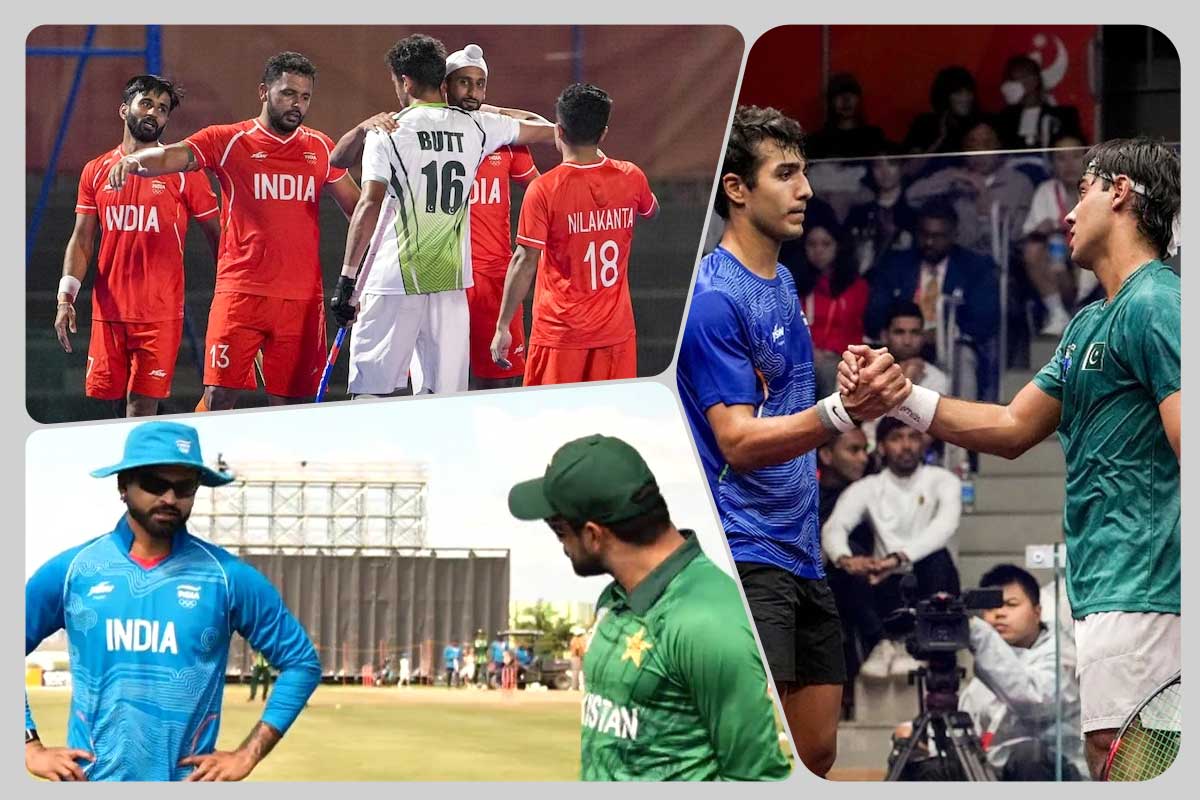 শুধু ক্রিকেটেই শত্রু পাকিস্তান! এশিয়ান গেমসে পাক খেলোয়াড়দের জড়িয়েও ধরেছেন ভারতীয়রা