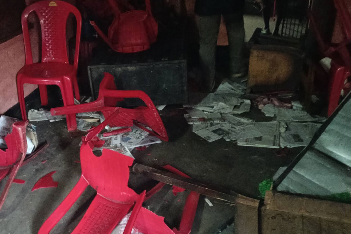 5 CPM party offices vandalised in Duttapukur