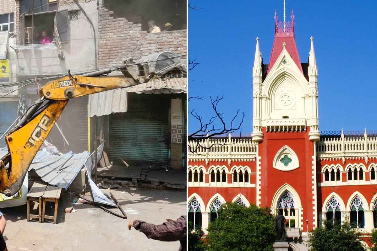 অবৈধ দোকান উচ্ছেদে বেসরকারি জেসিবি ব্যবহার, বুলডোজার-কাণ্ডে রাজ্যকে কী বার্তা হাই কোর্টের?