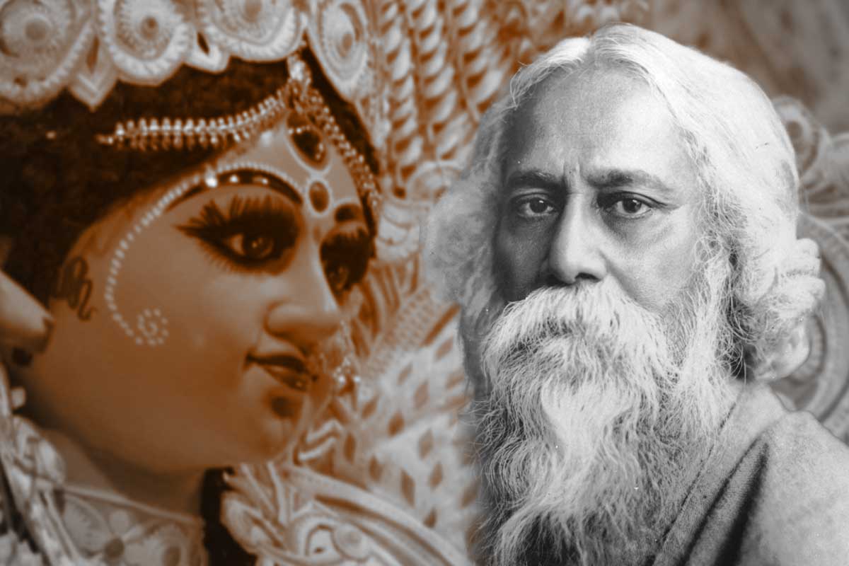 সোনায় মোড়া প্রতিমা ভাসানো হত জলে! রবি ঠাকুরের বাড়ির পুজো ছিল কলকাতার বিস্ময়
